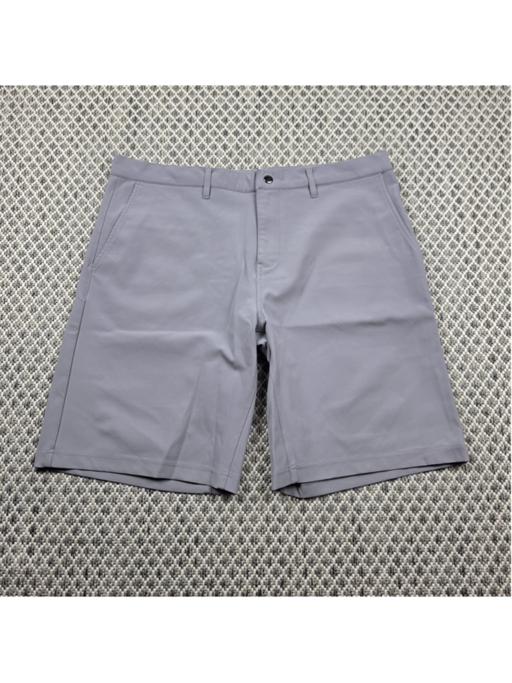 State And Liberty Gray Performance Golf Shorts Men’s Size 36 Stretch Casual